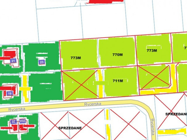 kompleks działek w Dobrej  od 230 zł/1m2