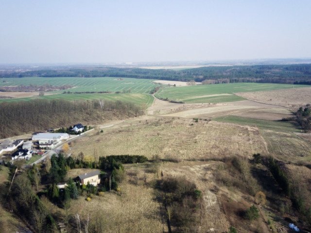 Duża działka budowlana - wydane warunki - 2600 m2