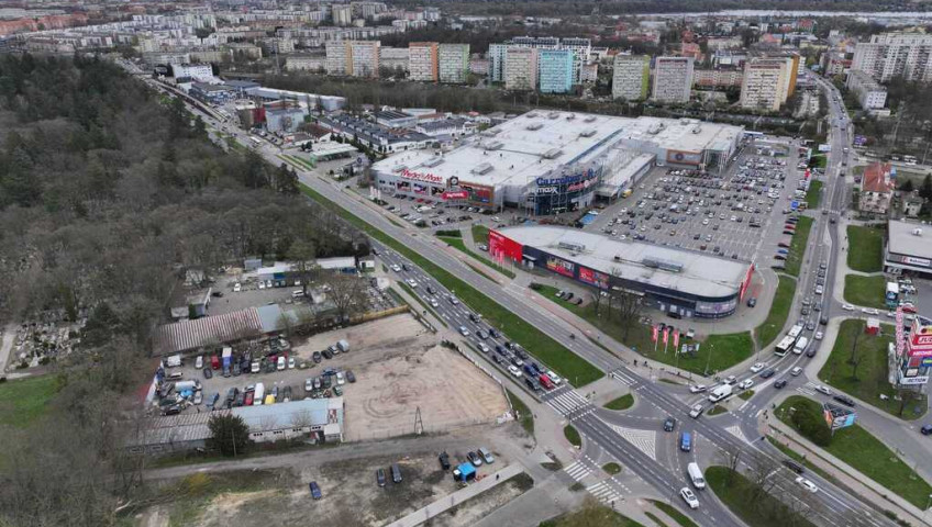 Działka Wynajem Szczecin os. Reda